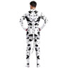 CosplayDogs Combinaison Cosplay Chien Dalmatien Noir-Blanc
